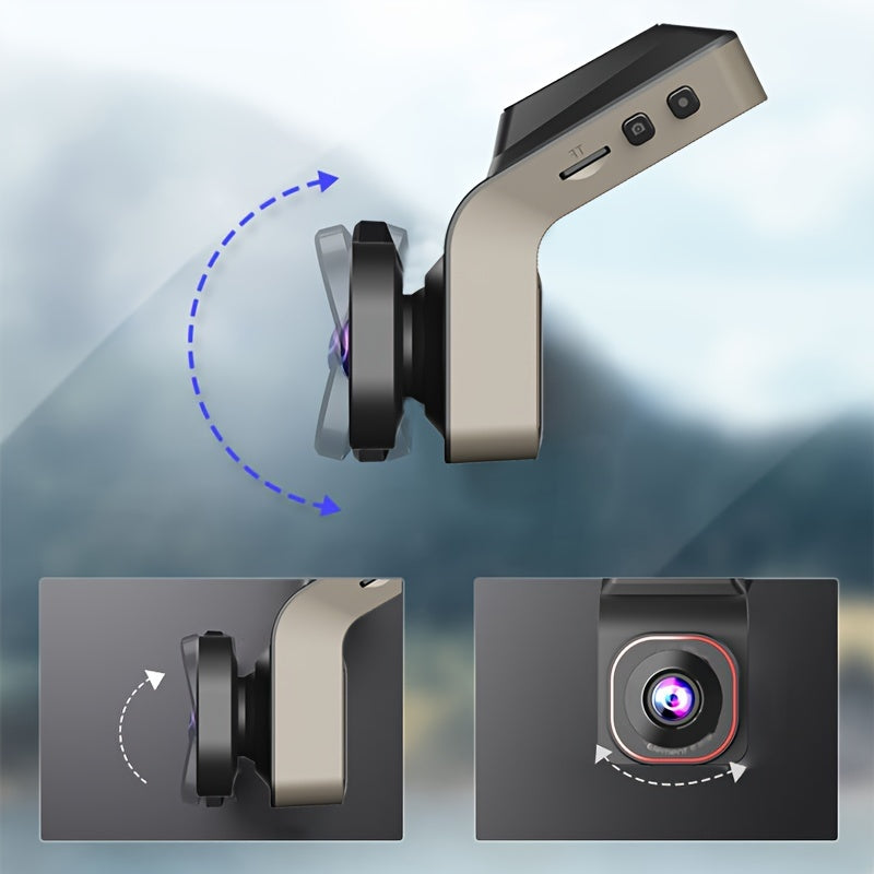 VisionTrack | Bilkamera med Bred Synsvinkel og HDR-Klarhed