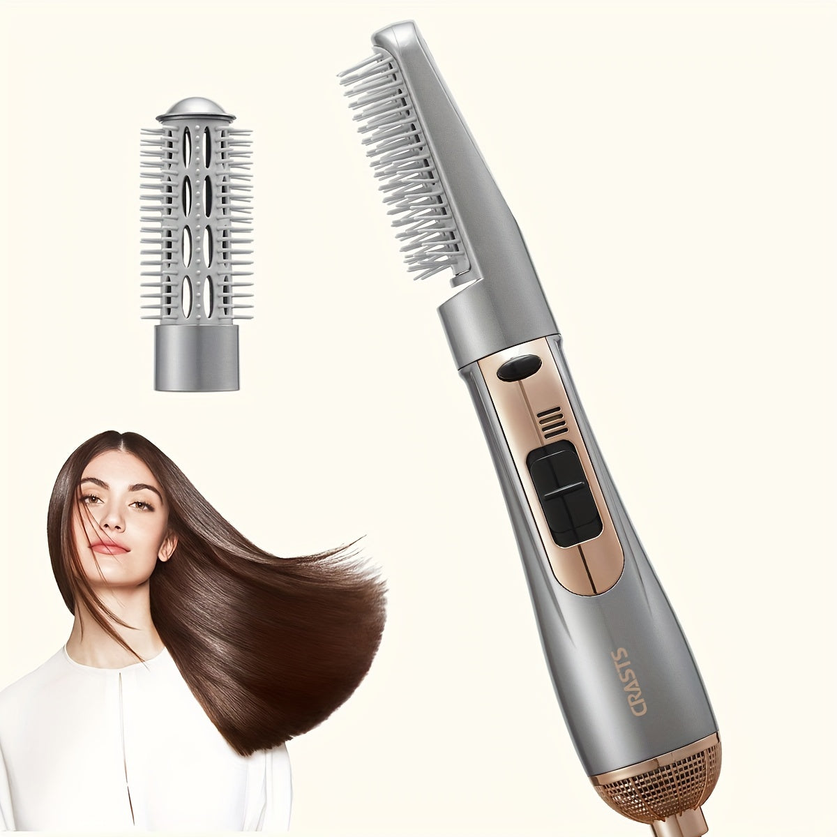 ShineWave | Fønbørste – 800W Ydeevne for Jævn Styling
