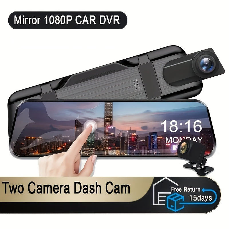 ClearPath | Dashcam med 1080P Foroptagelse og 720P Bagoptagelse