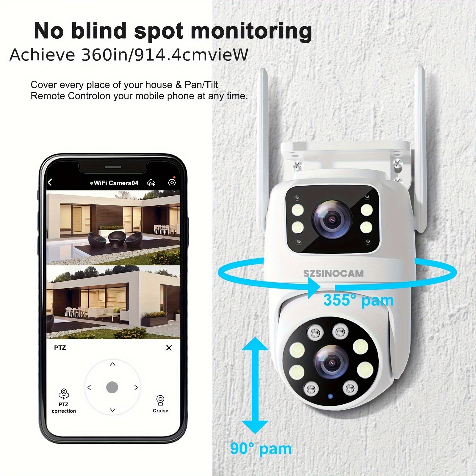 NightGuard | HD Overvågningskamera med App-styring