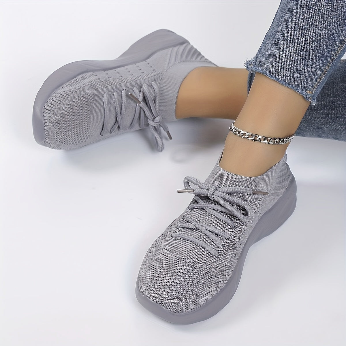 Heather | Åndbare Dame Sneakers til Hverdagskomfort