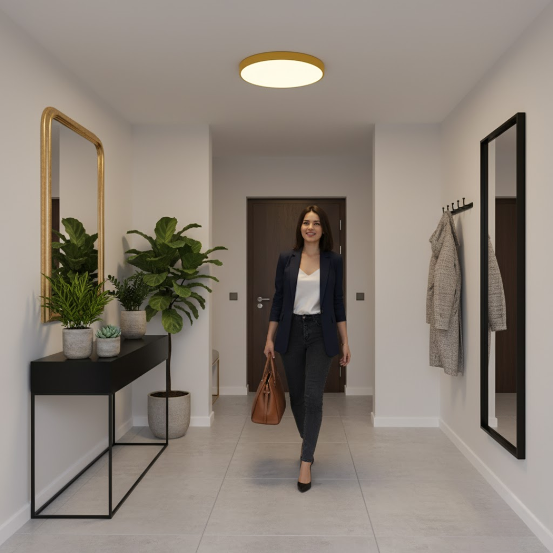 RingLuxe | Stropní lampa – Měkké LED světlo pro harmonickou atmosféru