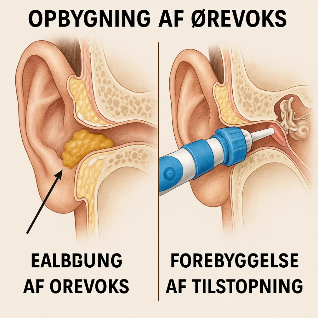 ClearEar | Gyengéd fülzsírt eltávolító szívóval
