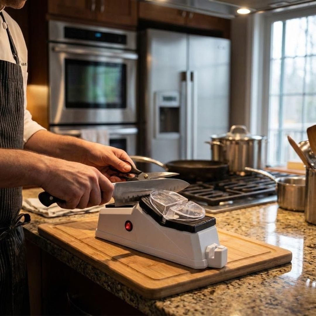 BladeFix | Højtydende knivsliber med en-knap betjening