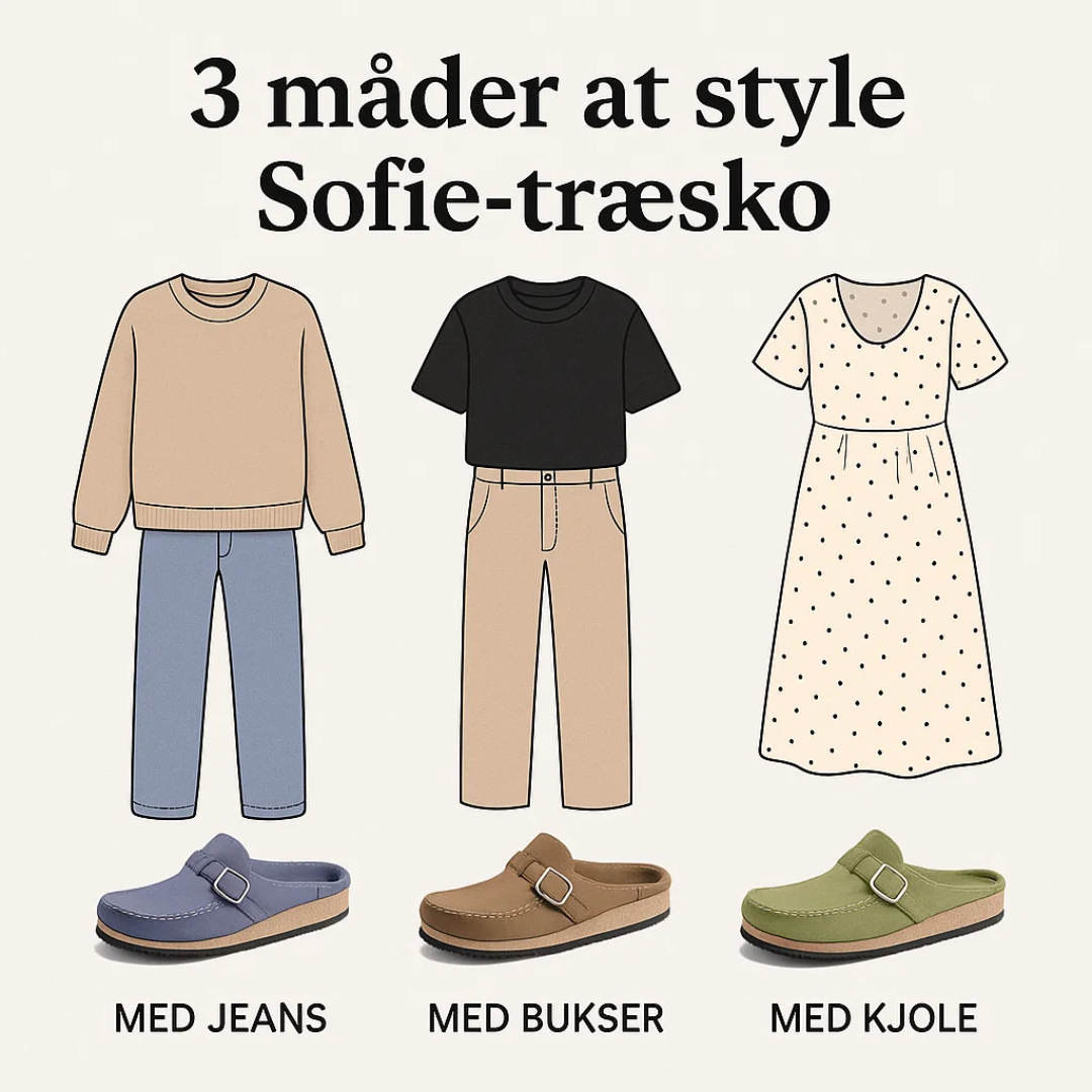 Sofie | Træsko – Komfort og Stil i Ét