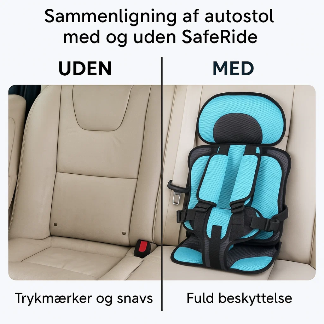 SafeRide | Ergonomisk børnesædehynde for optimal beskyttelse