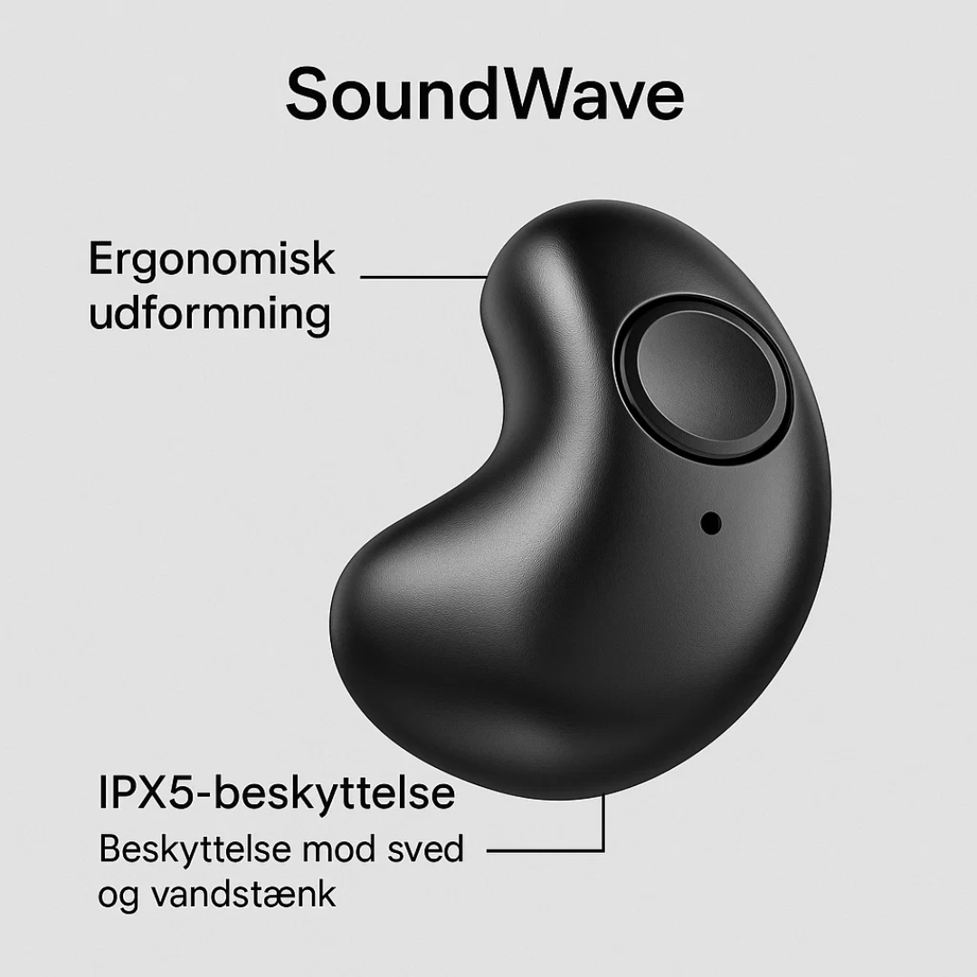 SoundWave | Usynlige Trådløse Søvn Høretelefoner