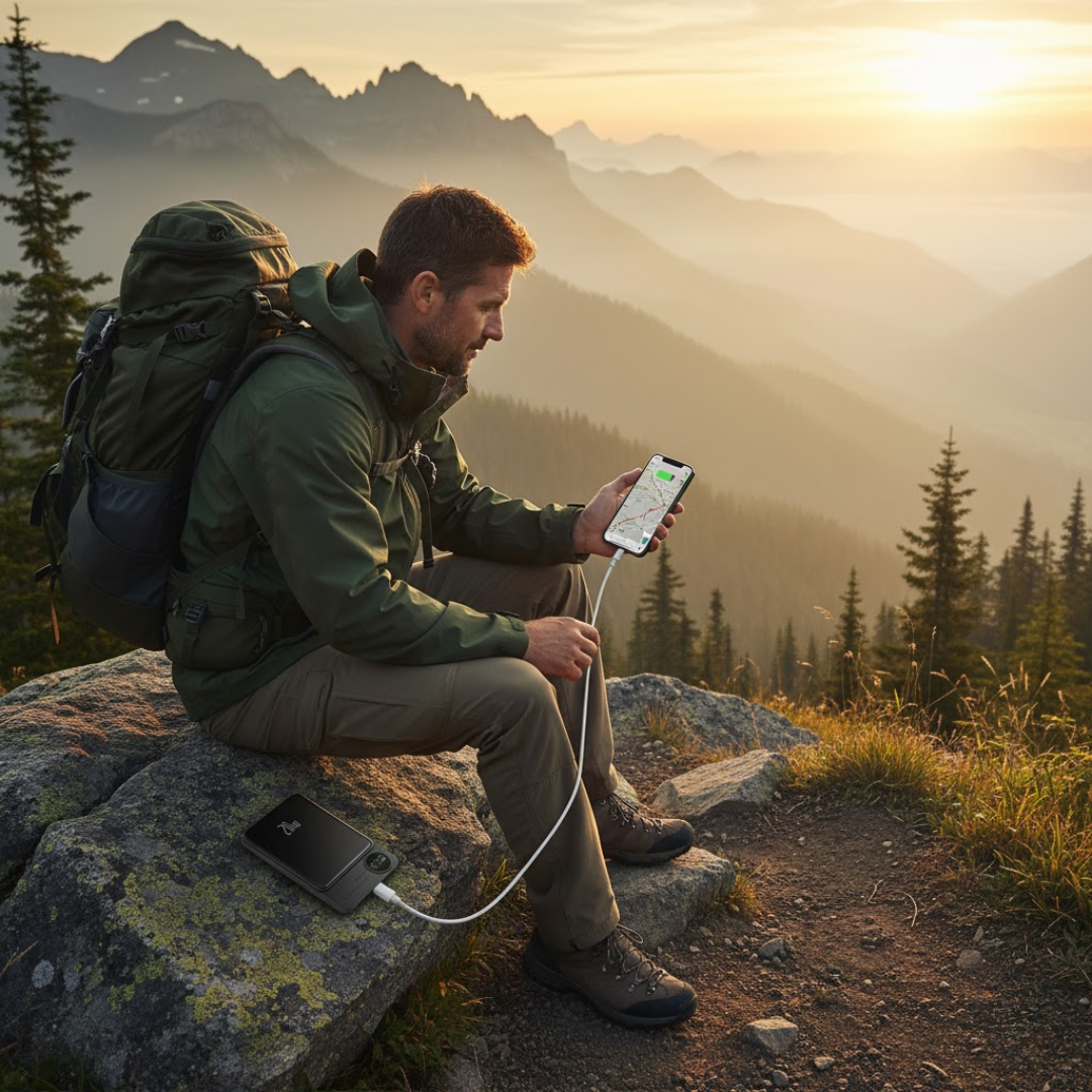 ChargeSphere | Magnetická powerbanka – Rychlé a bezpečné nabíjení na cestách