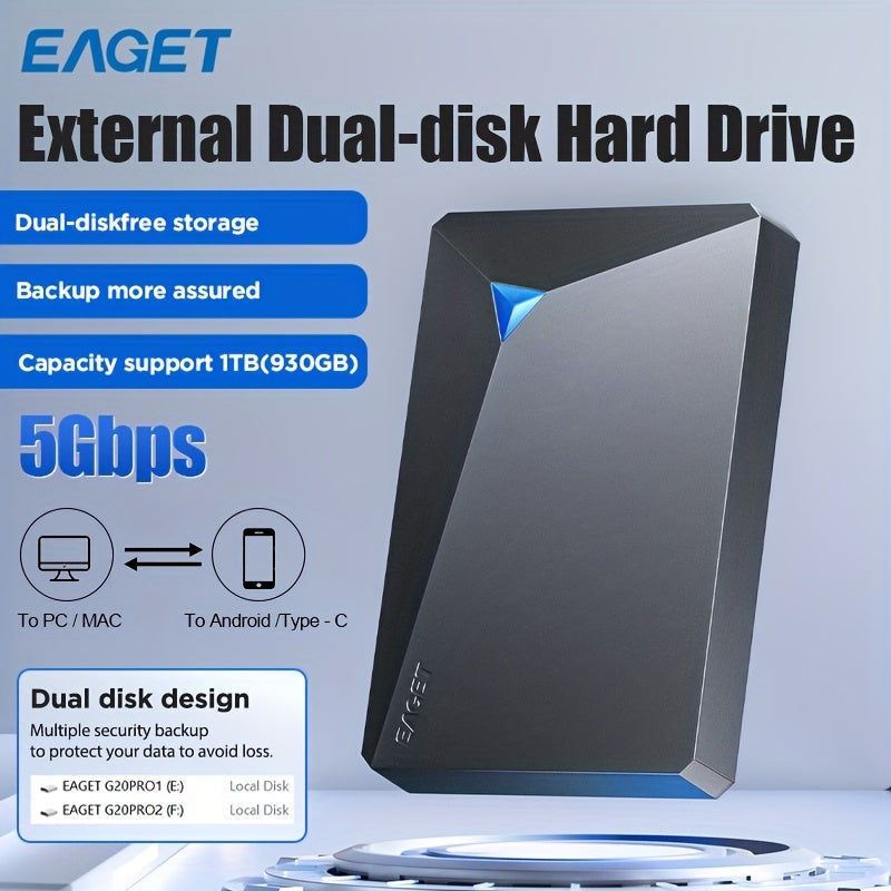 DataVault | Bærbar USB Harddisk for Sikker Opbevaring