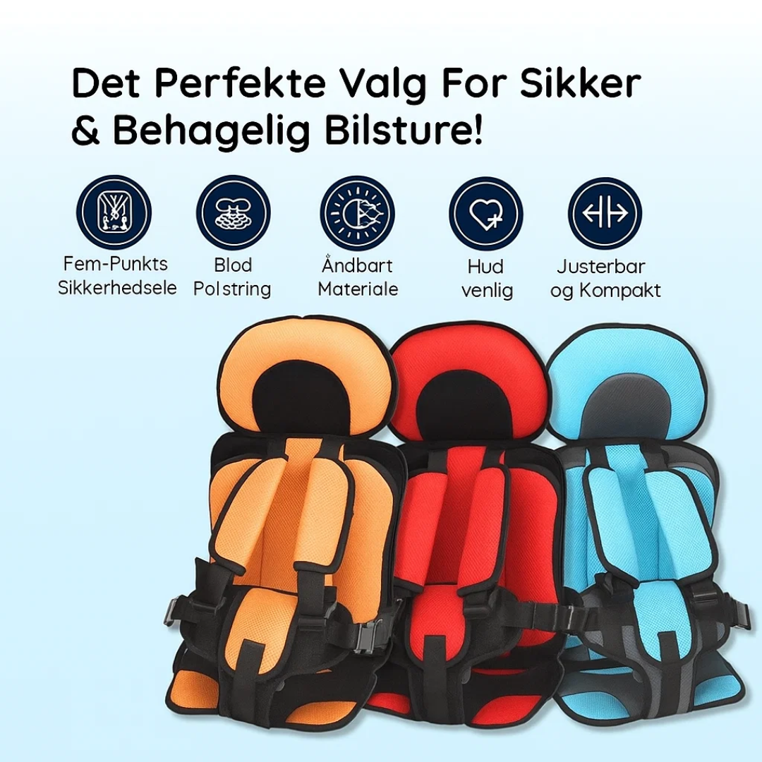 SafeRide | Ergonomisk børnesædehynde for optimal beskyttelse
