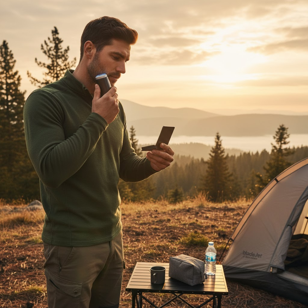 BladeJet | Mini tagliabordi elettrico portatile per uomo