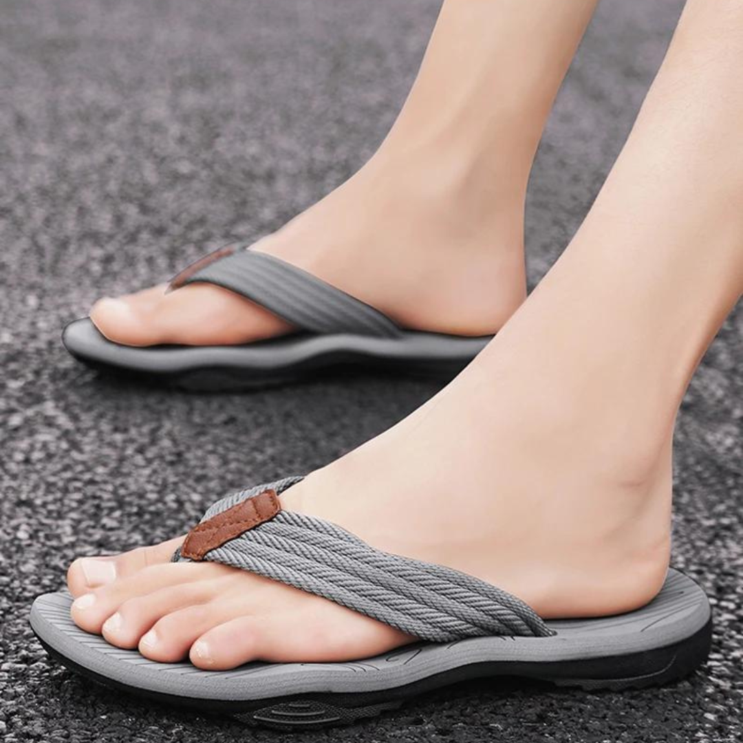 Zachary | Komfortabel Skridsikker Sommerrensandal