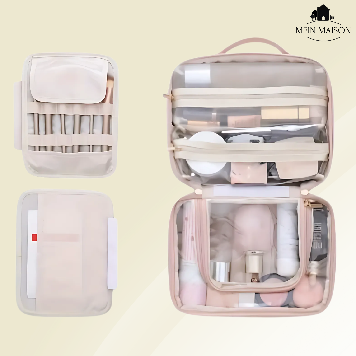 GlamHold | Kosmetiktaske – Organiseret Makeupopbevaring