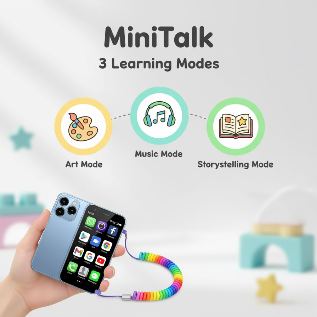 MiniTalk | Smartphone per bambini – Connessione sicura per bambini