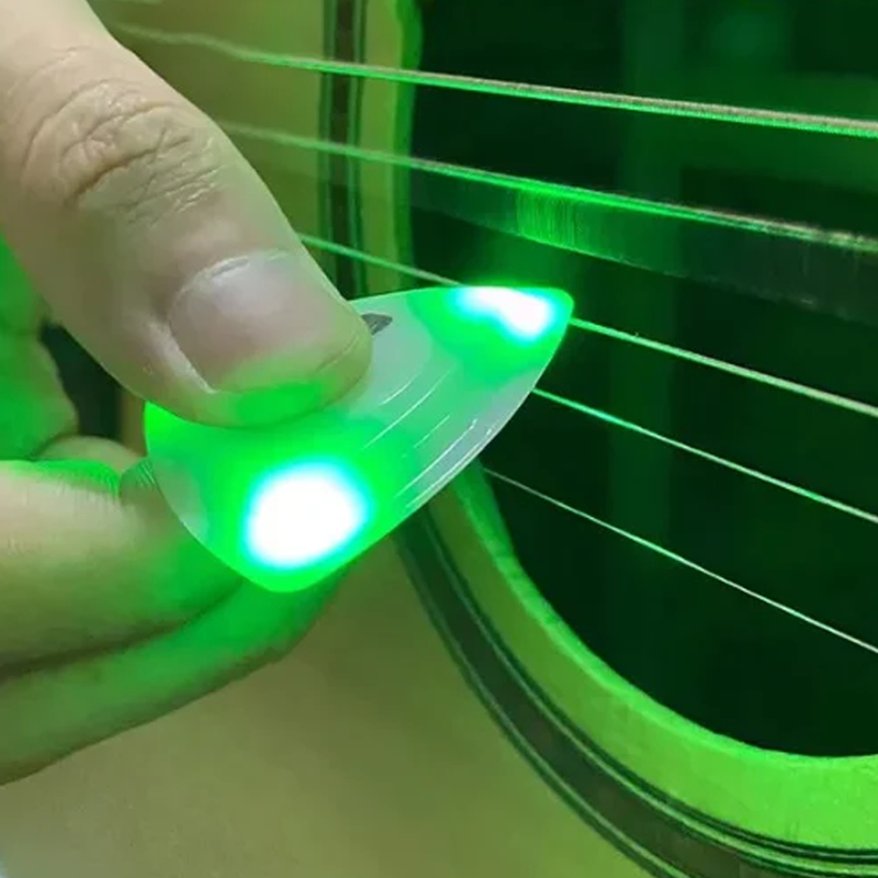 GlowPick | Guitarplekter – Effektfuldt Lys for Bedre Timing