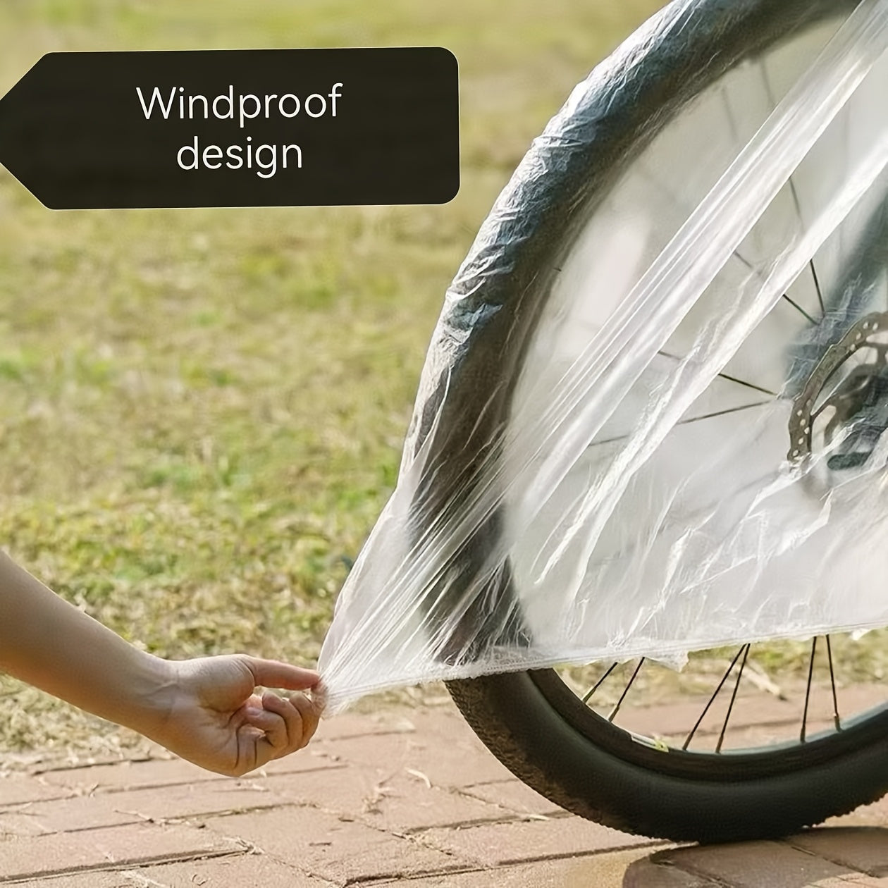 RideCover | PVC Overtræk til Udendørs og Indendørs Cykelbeskyttels