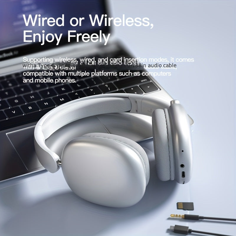 WavePro | Trådløst Foldbart Headset med Justerbar Pasform