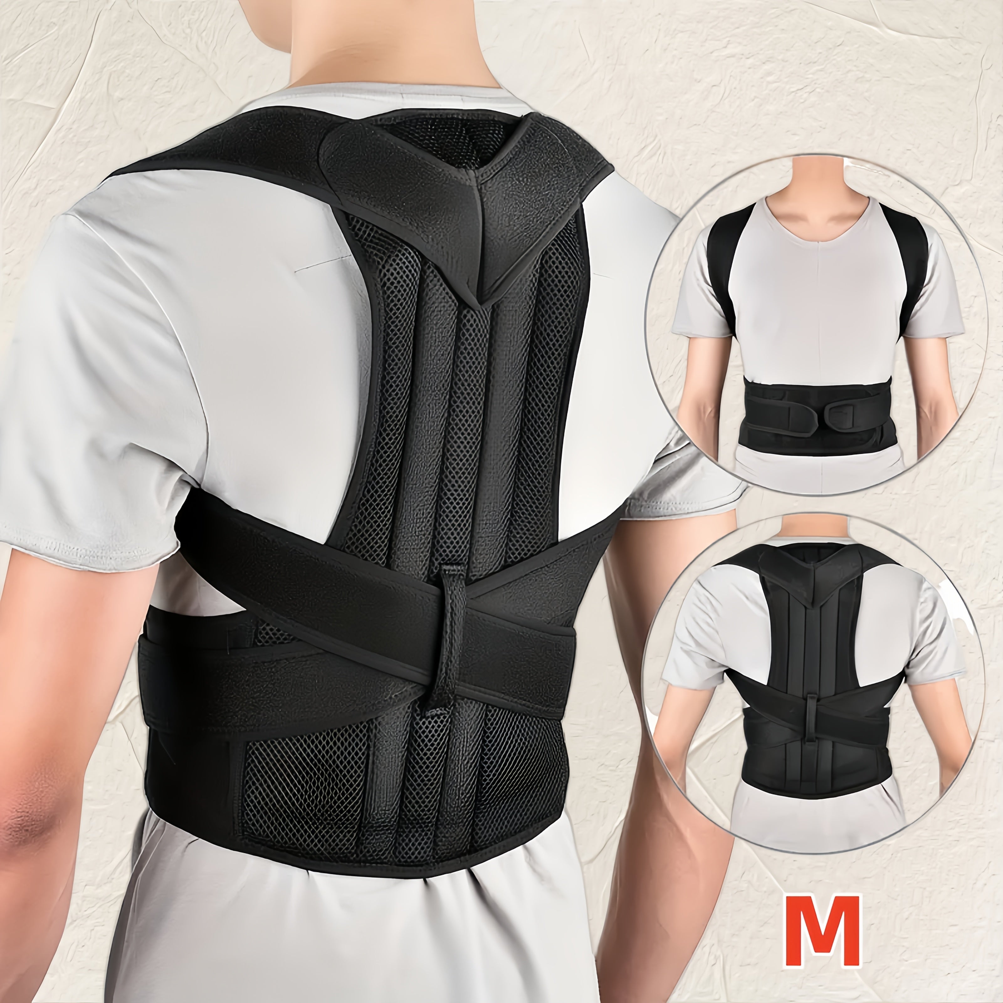 SpineShield | Unisex Rygrem for Kropsholdningskorrektion