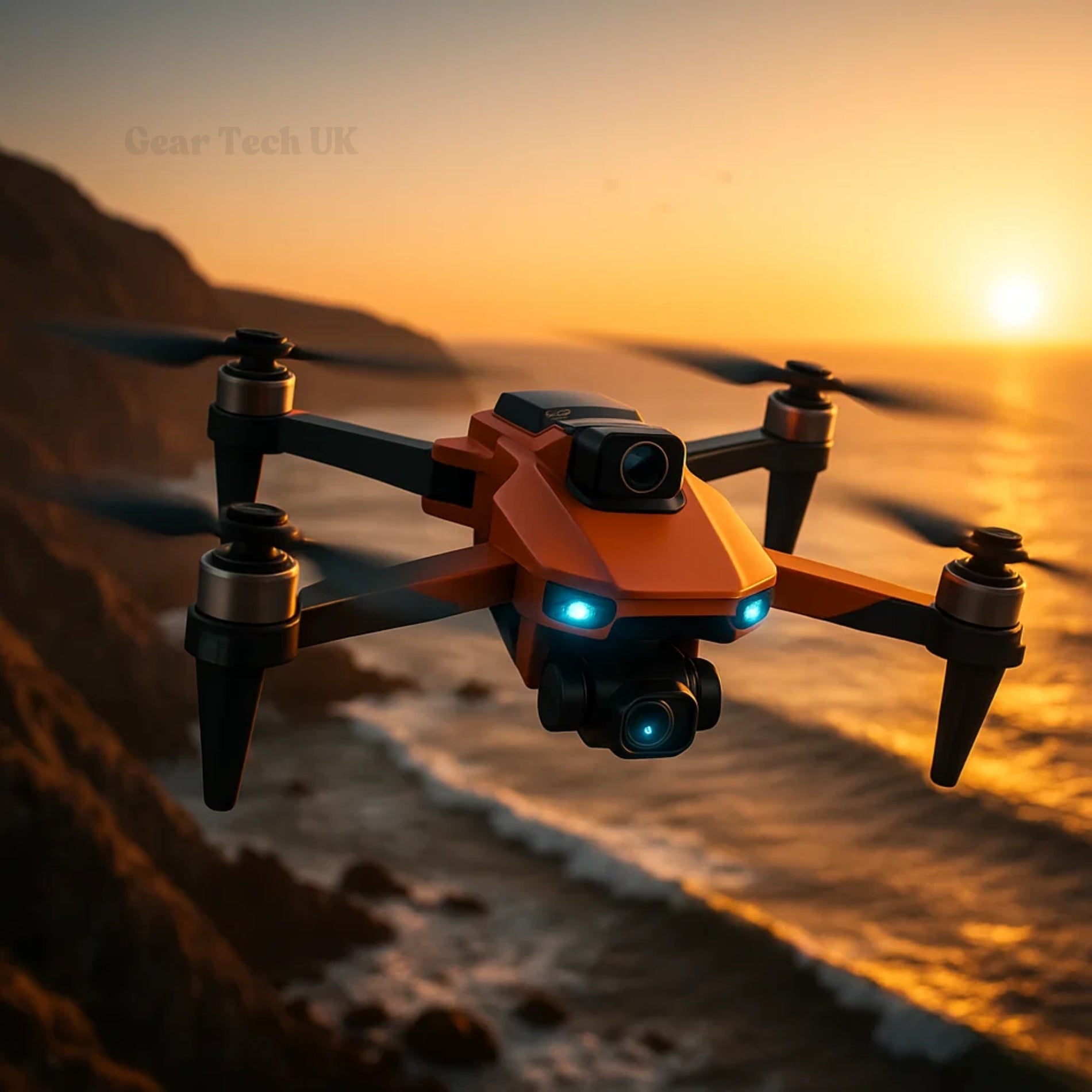 SkyMaster | 8K Drone – GPS Præcision & Intelligent Forhindringskontrol