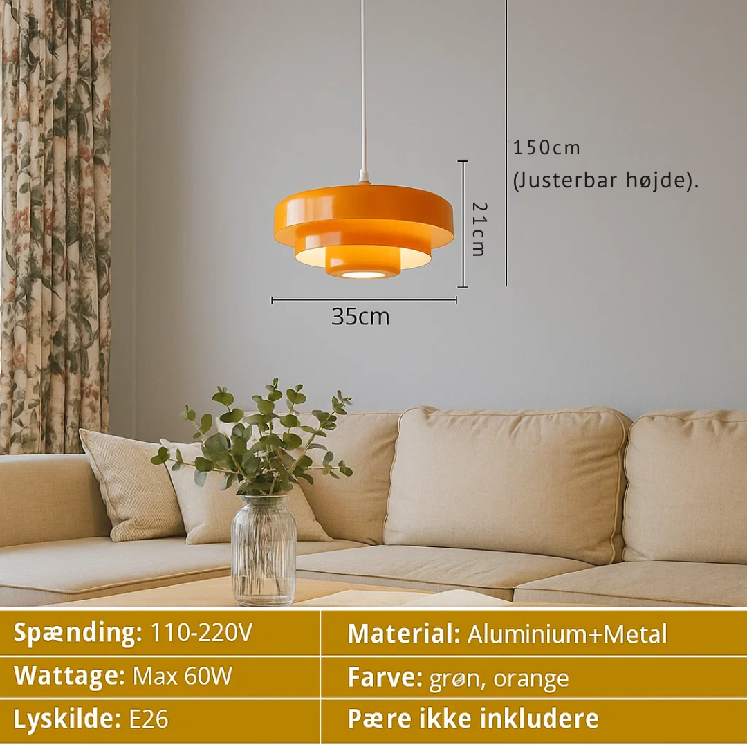 HaloForm | Loftlampe – Elegant nordisk design for moderne hjem