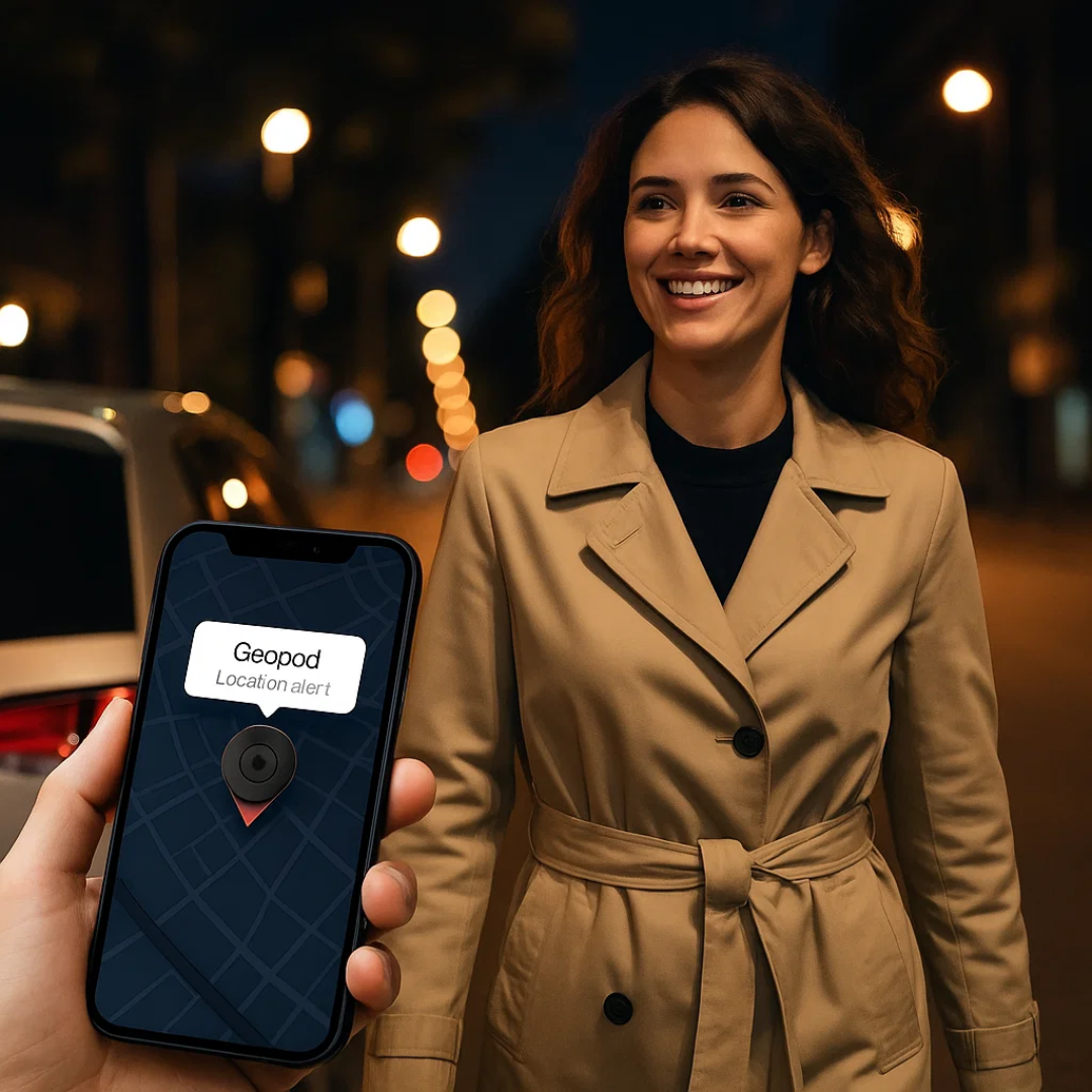 Geopod til bil | Magnetisk Mini GPS-tracker til Live Overvågning