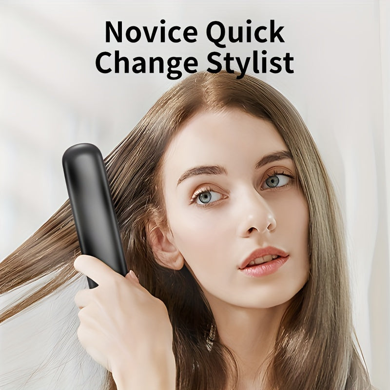 GlowStraight | Hårkam – Sikker Anti-Skalde USB Opladning