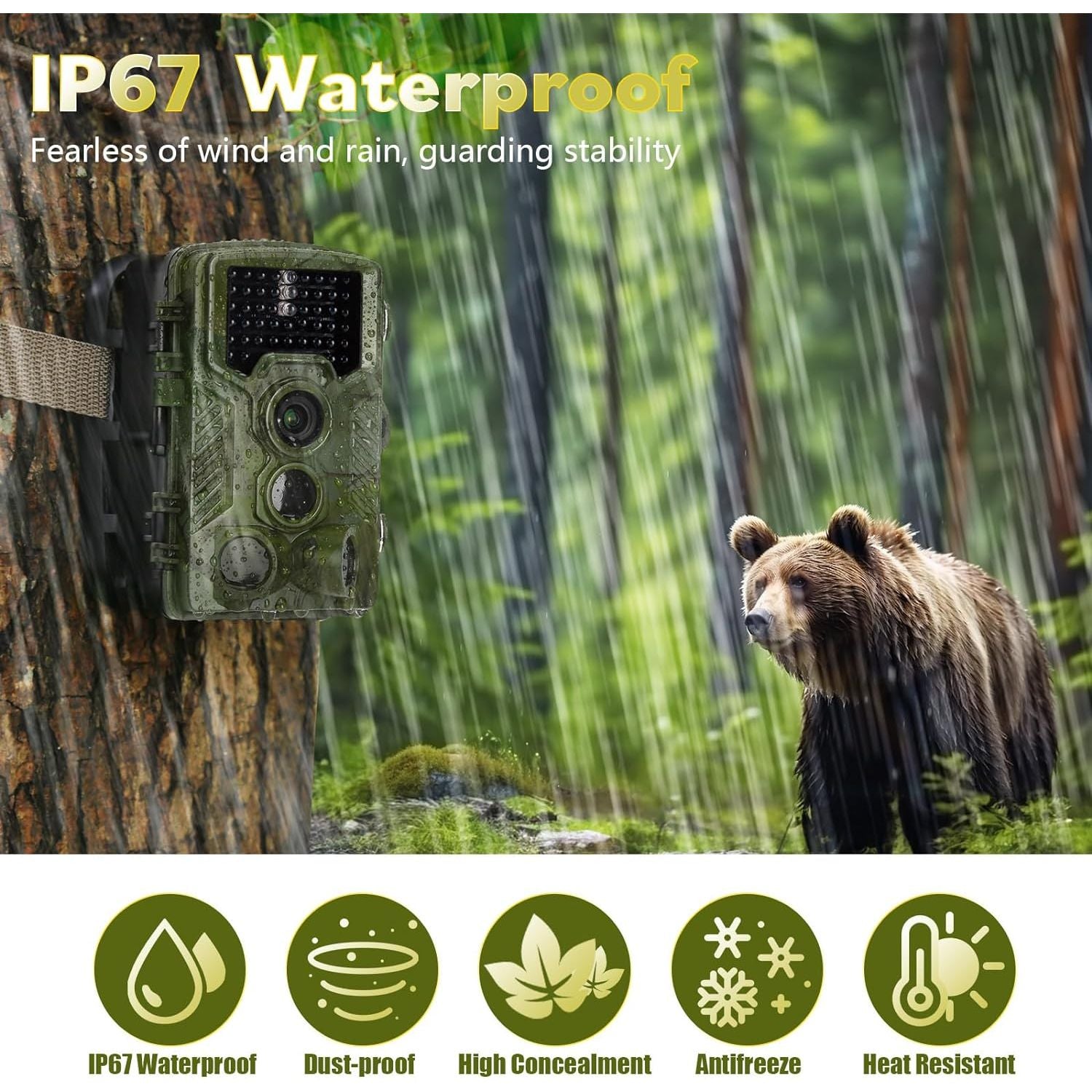 WildVision | Vildtkamera – Hurtig Aktivering & Skarp Billedkvalitet