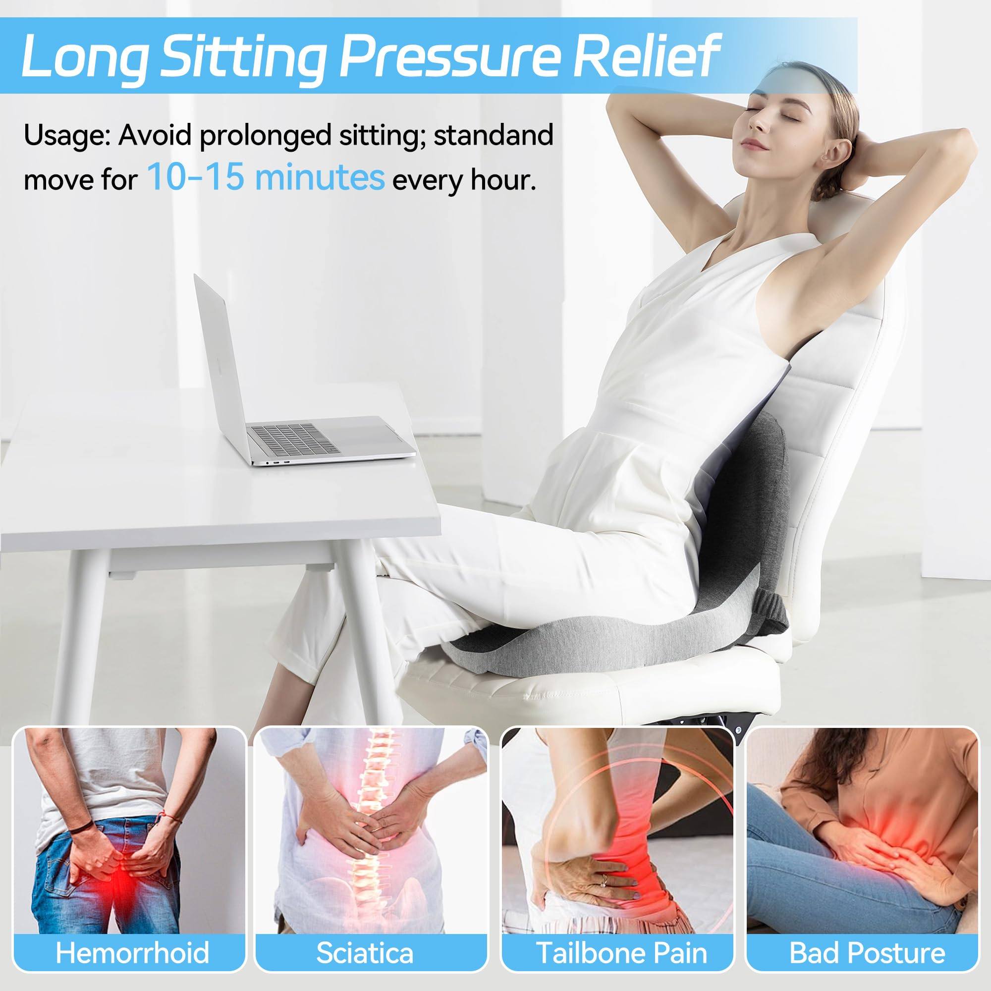 ErgoRide | Ergonomisk Kørekomfort Pude