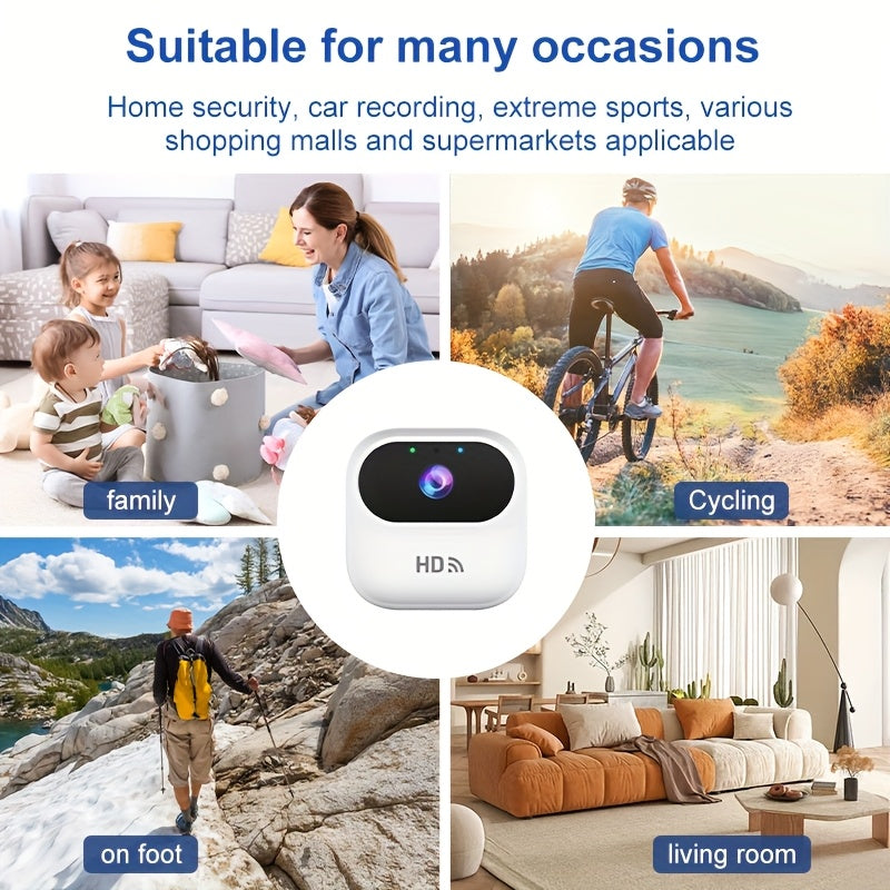 StealthView | Mini Overvågningskamera – Diskret Sikkerhed i Lommeformat