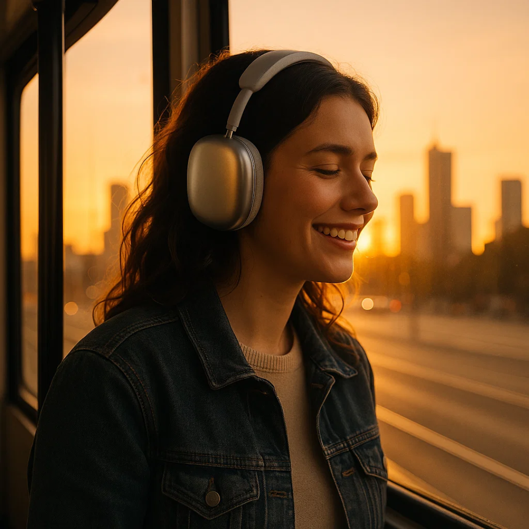 AeroBeats | Trådløse Bluetooth-høretelefoner med HiFi-lyd og støjreduktion