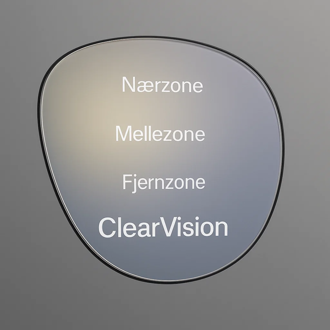 ClearVision | Ultralet multifokal læsebrille