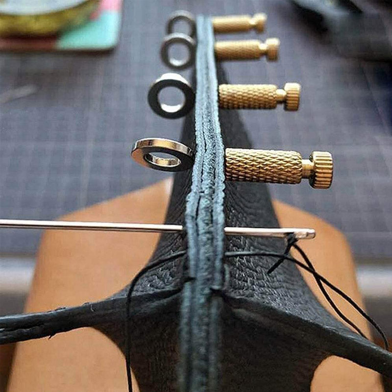 CraftPin | Sy Nålesæt – Stabil Fastgørelse til Læderarbejde