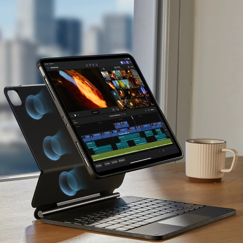 TabGuard | iPad Tastatur Etui – Touchpad med Multi-Touch