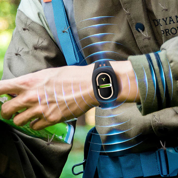 BugMute | Genopladeligt armbånd til mygfrie aftener