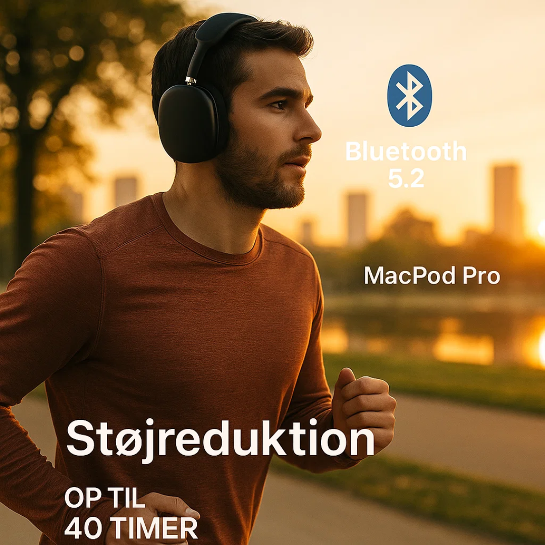 Macpod Pro | Stilfulde trådløse hovedtelefoner