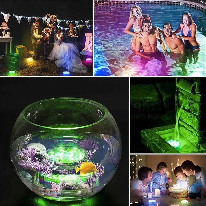 BrightPool | Undervands LED-lys – Fjernbetjent Lysshow