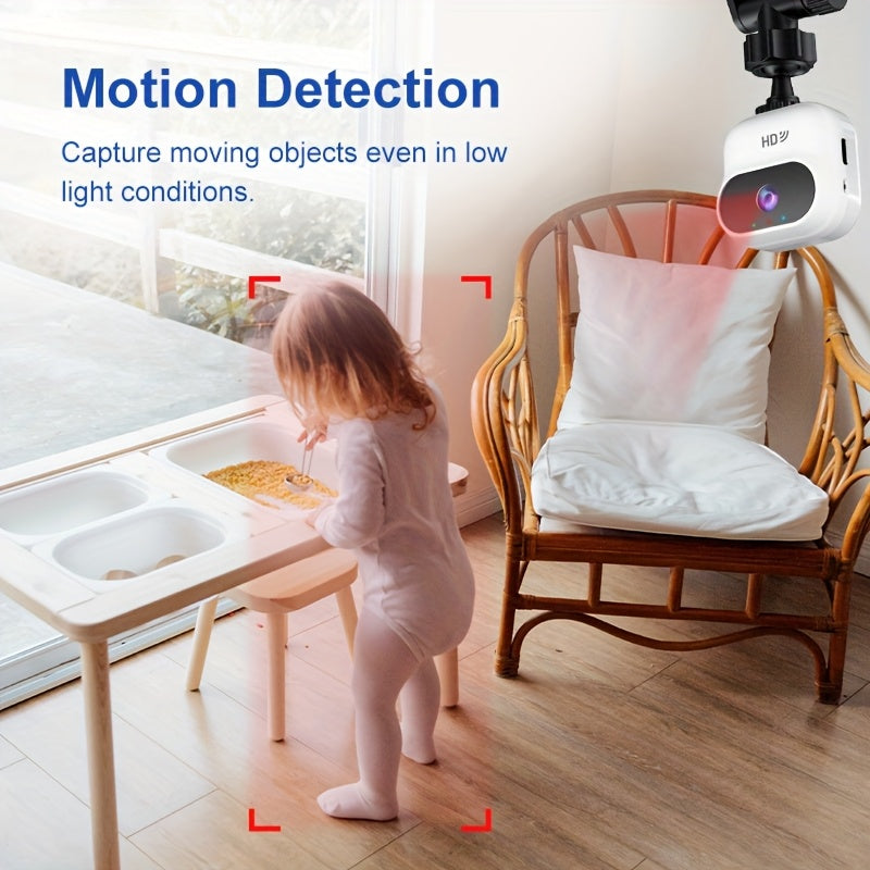 StealthView | Mini Overvågningskamera – Diskret Sikkerhed i Lommeformat