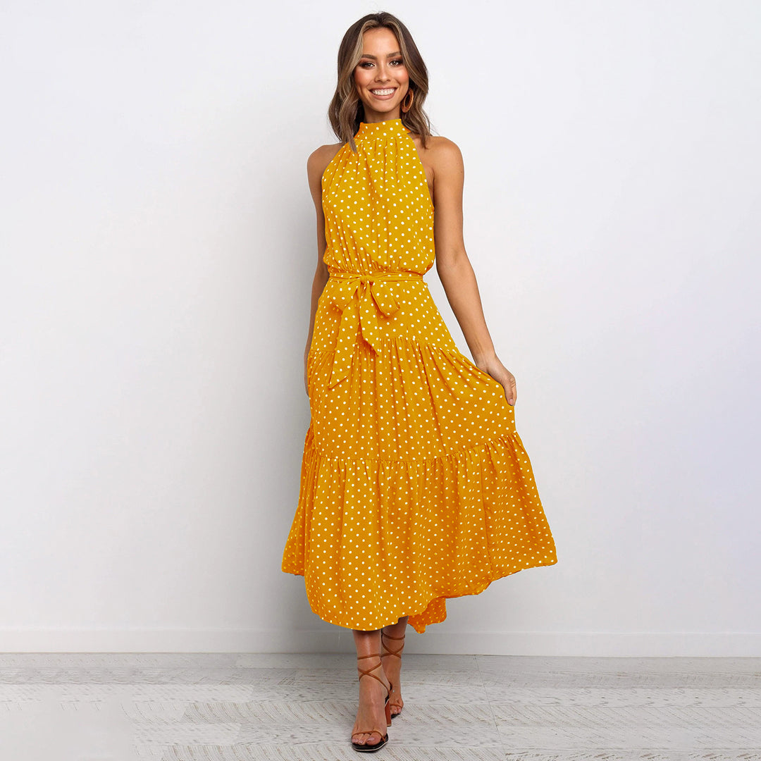 Juliette | Elegant Lang Kjole med Feminint Snit | Dame