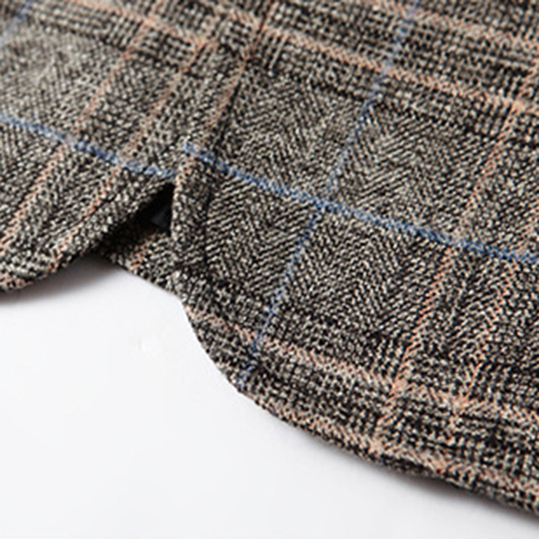 Milo | Elegant Khaki-Blazer med Moderne Snit | Herre