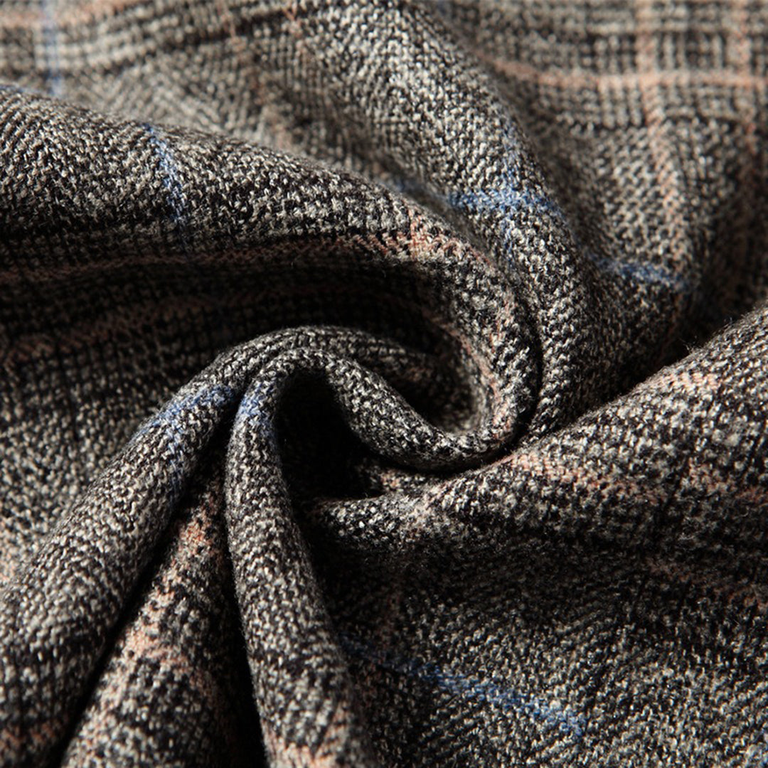 Milo | Elegant Khaki-Blazer med Moderne Snit | Herre