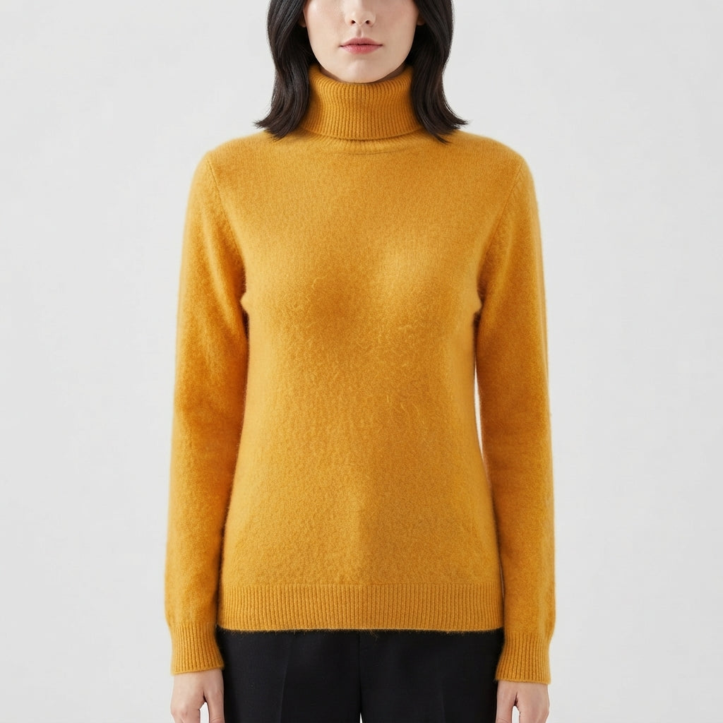 Ara | Blød Højhalset Cashmere Strik | Damer1