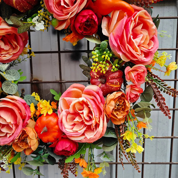 FloraGrace | Dekorationskrans – Naturlig Charme til Hjemmet