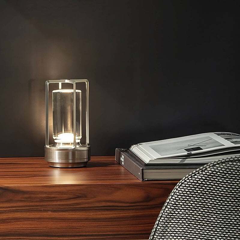EmberWave | LED Bordlampe – Dæmpbar Belysning for Hygge