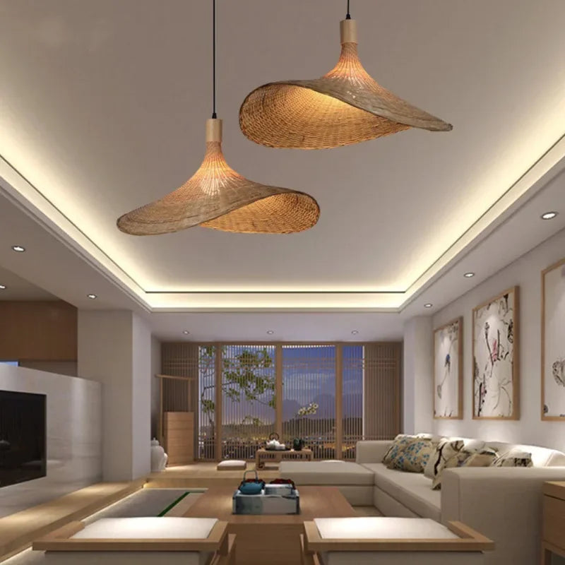 BambooAura | Bambus Loftlampe2