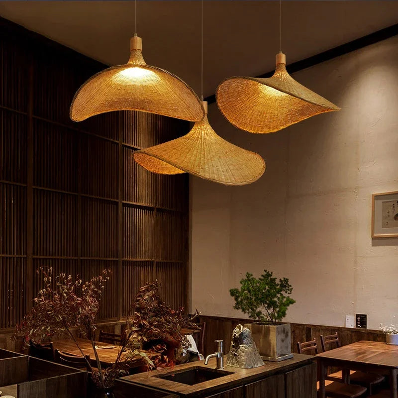 BambooAura | Bambus Loftlampe4
