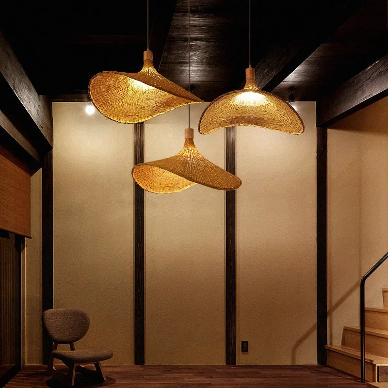 BambooAura | Bambus Loftlampe5