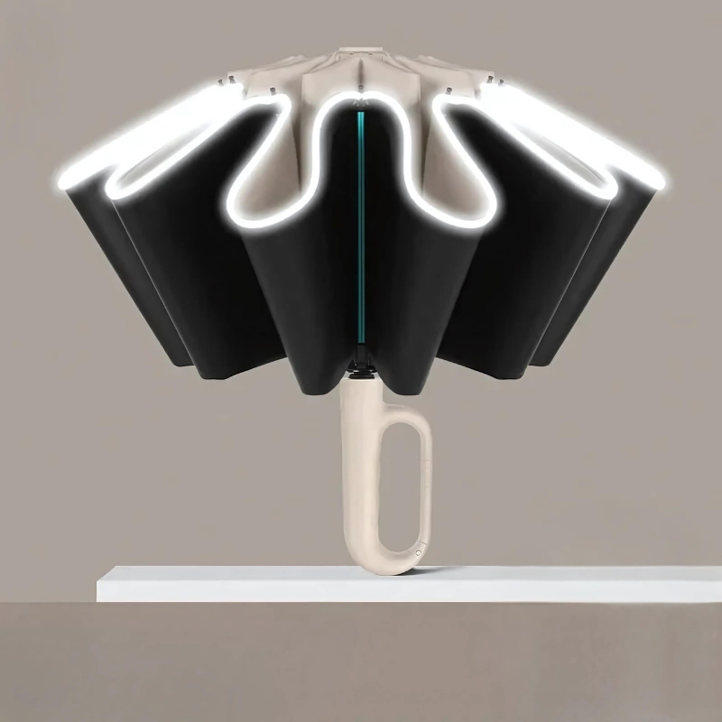 AutoScreen | Automatisk paraply med krog & UV-beskyttelse