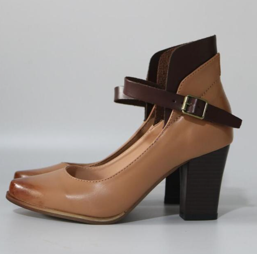 Audrei | Elegante Sandaler Med Hæl Og Rem