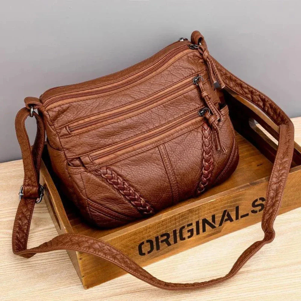 Braidel - Klassisk Crossbody Taske Dame Nuvenci.dk