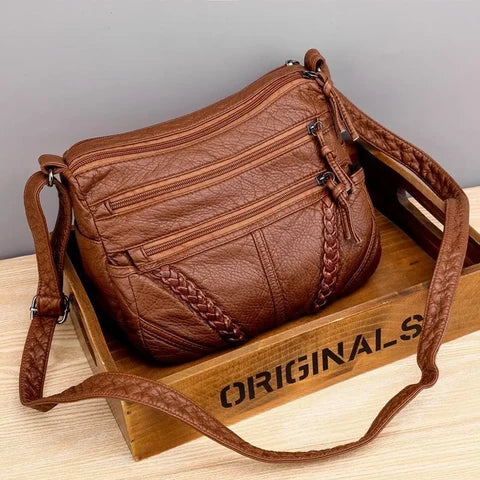 Braidel - Klassisk Crossbody Taske Dame Nuvenci.dk